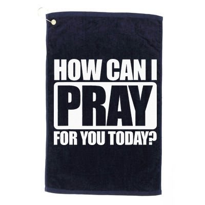How Can I Pray For You Christian Faith Jesus I Pray For You Golf Towel