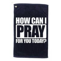 How Can I Pray For You Christian Faith Jesus I Pray For You Golf Towel