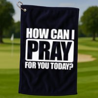 How Can I Pray For You Christian Faith Jesus I Pray For You Golf Towel