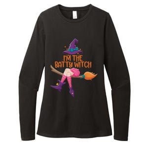 Halloween Costume IM The Batty Witch Family Matching Womens CVC Long Sleeve Shirt