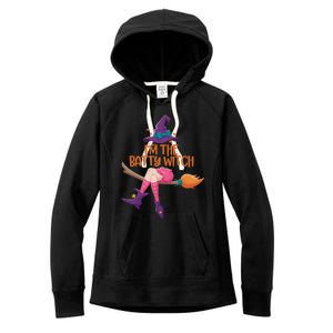 Halloween Costume IM The Batty Witch Family Matching Women's Fleece Hoodie