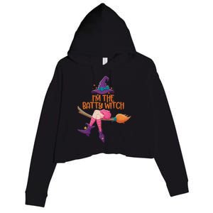 Halloween Costume IM The Batty Witch Family Matching Crop Fleece Hoodie