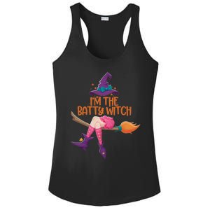 Halloween Costume IM The Batty Witch Family Matching Ladies PosiCharge Competitor Racerback Tank