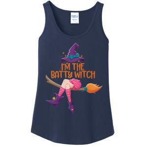 Halloween Costume IM The Batty Witch Family Matching Ladies Essential Tank