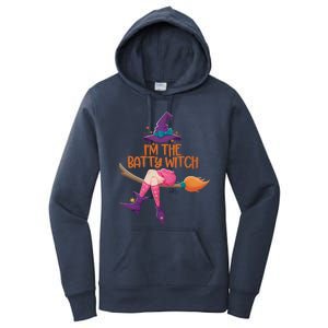 Halloween Costume IM The Batty Witch Family Matching Women's Pullover Hoodie