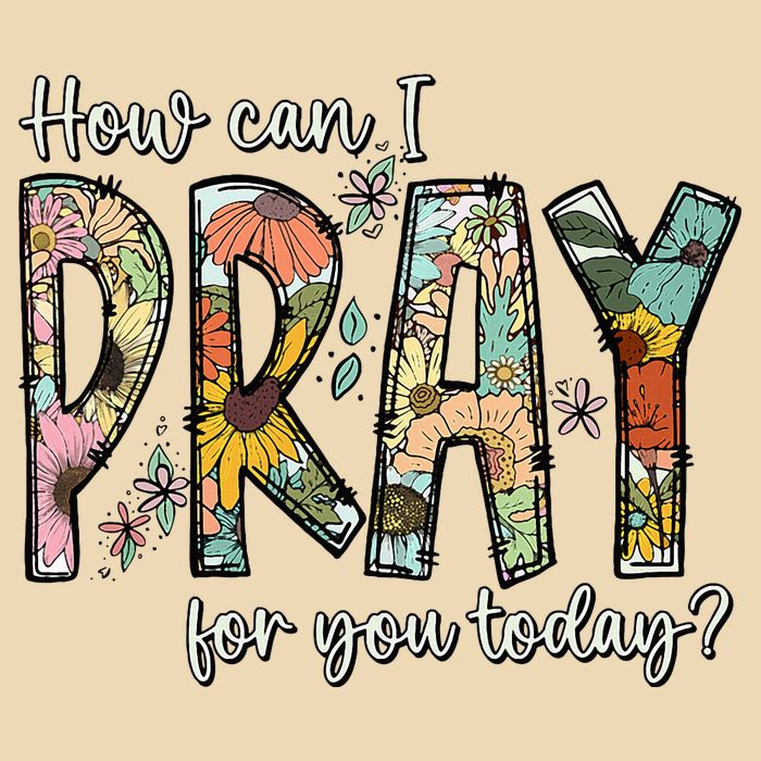 How Can I Pray For You Today Design Christian Drawstring Bag