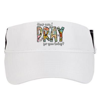 How Can I Pray For You Today Design Christian Adult Drive Performance Visor