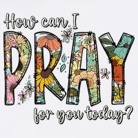 How Can I Pray For You Today Design Christian Bucket Hat