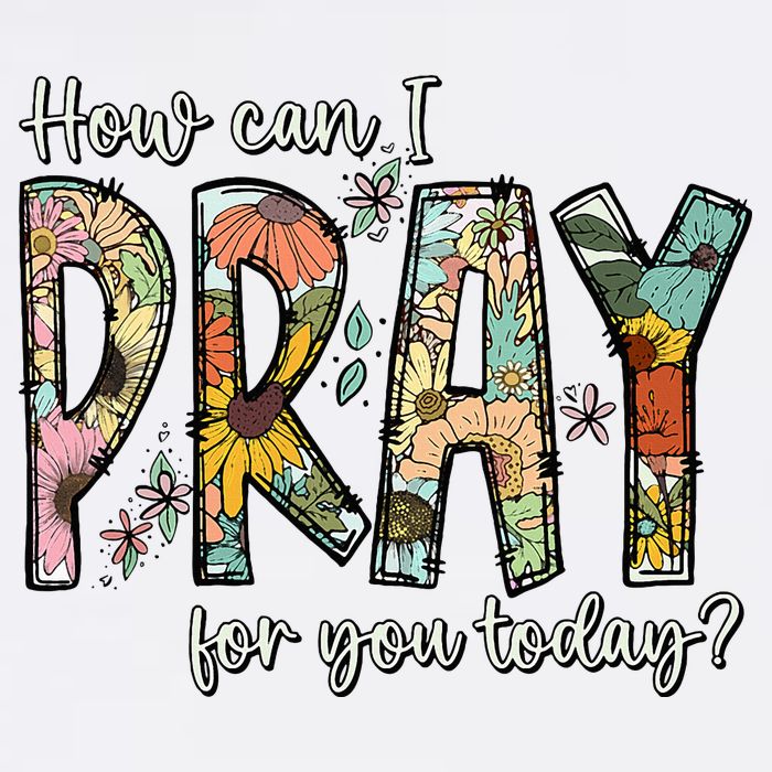 How Can I Pray For You Today Design Christian Bucket Hat