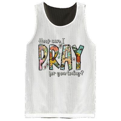 How Can I Pray For You Today Design Christian Mesh Reversible Basketball Jersey Tank