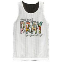 How Can I Pray For You Today Design Christian Mesh Reversible Basketball Jersey Tank