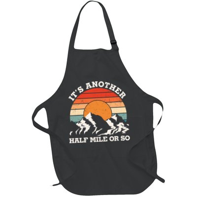 Hiking Camper It's Another Half Mile Or So Funny Camping Apron