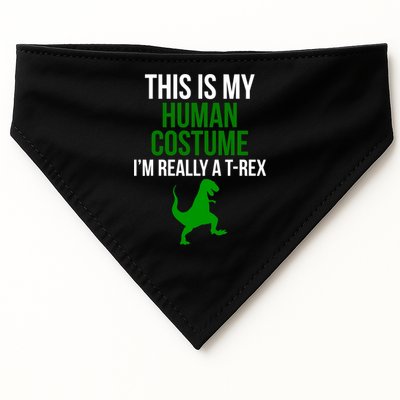 Human Costume I'm Really A TRex Funny Halloween USA-Made Doggie Bandana