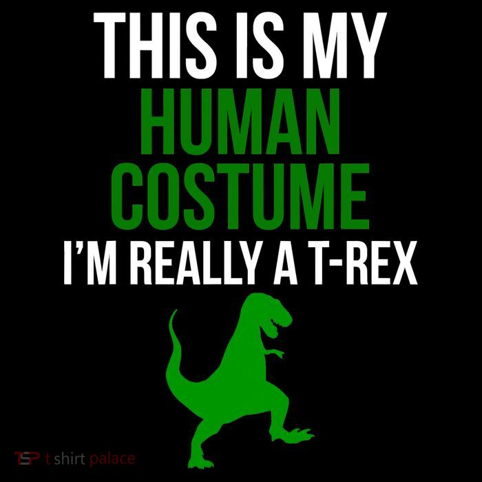 Human Costume I'm Really A TRex Funny Halloween Sustainable Bucket Hat