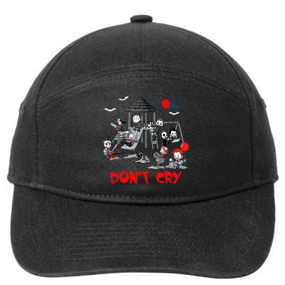 Horror Clubhouse In Park Halloween Costume Gift 7-Panel Snapback Hat