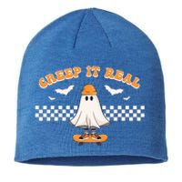 Halloween Creep it Real Ghost Skater Sustainable Beanie