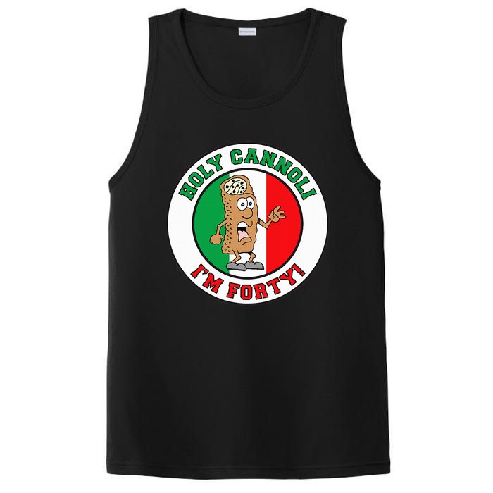 Holy Cannoli IM Forty Italian Flag Colors PosiCharge Competitor Tank