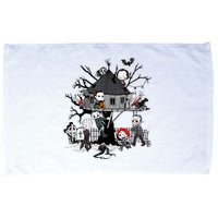 Horror Clubhouse In Park Halloween Costume Gift Microfiber Hand Towel