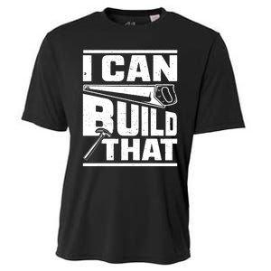 Hammer Carpenter I Can Build That Woodworking Cooling Performance Crew T-Shirt