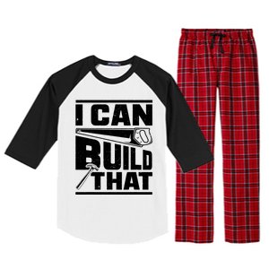 Hammer Carpenter I Can Build That Woodworking Raglan Sleeve Pajama Set