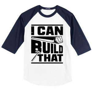 Hammer Carpenter I Can Build That Woodworking Baseball Sleeve Shirt