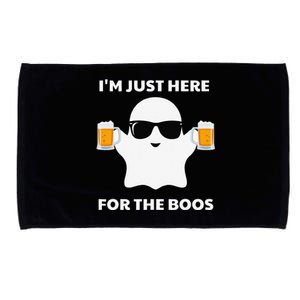 Halloween Costumes Im Just Here For The Boos Beer Microfiber Hand Towel