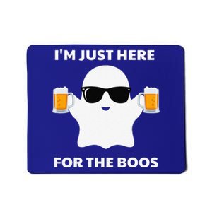 Halloween Costumes Im Just Here For The Boos Beer Mousepad