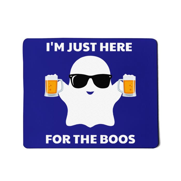 Halloween Costumes Im Just Here For The Boos Beer Mousepad