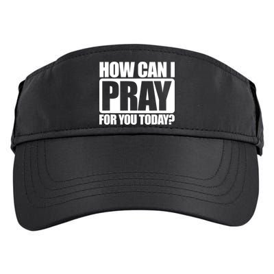 How Can I Pray For You Today Faith Jesus Adult Drive Performance Visor