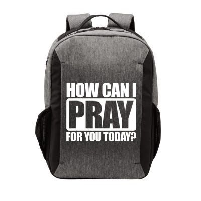How Can I Pray For You Today Faith Jesus Vector Backpack