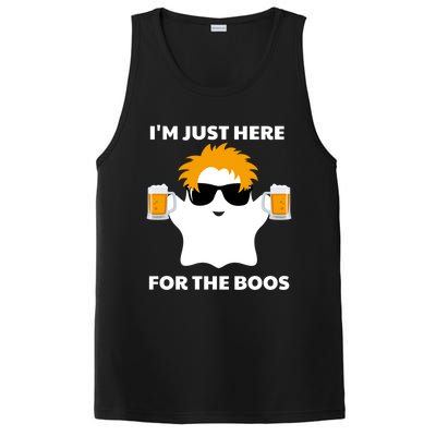 Halloween Costumes Im Just Here For The Boos Ghost Beer Gift PosiCharge Competitor Tank