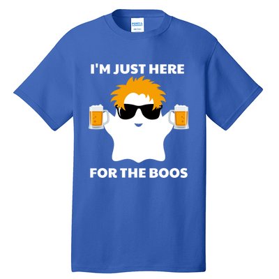 Halloween Costumes Im Just Here For The Boos Ghost Beer Gift Tall T-Shirt