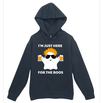 Halloween Costumes Im Just Here For The Boos Ghost Beer Gift Urban Pullover Hoodie