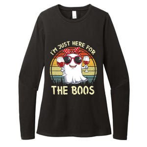 Halloween Costumes Im Just Here For The Boos Beer Cute Gift Womens CVC Long Sleeve Shirt