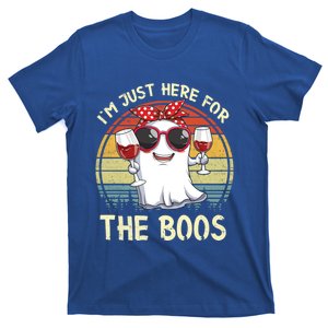 Halloween Costumes Im Just Here For The Boos Beer Cute Gift T-Shirt