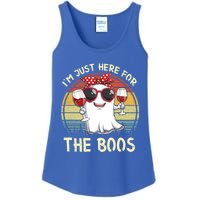 Halloween Costumes Im Just Here For The Boos Beer Cute Gift Ladies Essential Tank