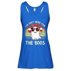 Halloween Costumes Im Just Here For The Boos Beer Cute Gift Ladies Essential Flowy Tank