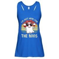 Halloween Costumes Im Just Here For The Boos Beer Cute Gift Ladies Essential Flowy Tank