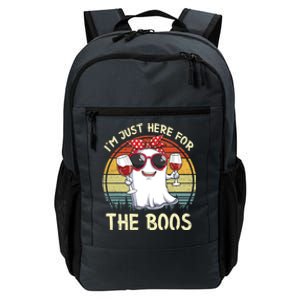 Halloween Costumes Im Just Here For The Boos Beer Cute Gift Daily Commute Backpack