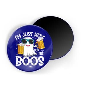 Halloween Costumes Im Just Here For The Boos Ghost Beer Gift Magnet