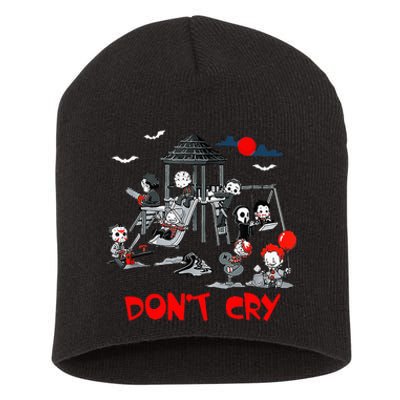 Horror Clubhouse In Park Halloween Costume Gift Short Acrylic Beanie