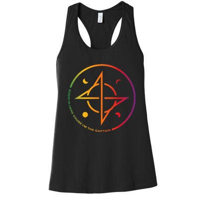 Hongjoong Captain Insignia Atiny Kpop Fan Women's Racerback Tank