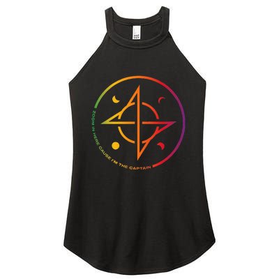 Hongjoong Captain Insignia Atiny Kpop Fan Women's Perfect Tri Rocker Tank