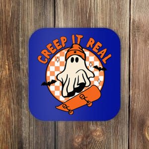 Halloween Creep It Real Ghost Boy Fall Season Coaster