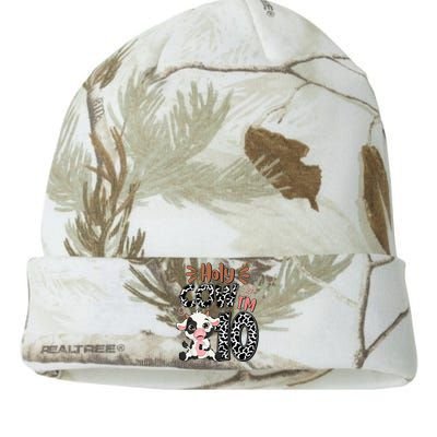 Holy Cow I'm 10 Birthday 10th Cow Farm Animals Bday Kati Licensed 12" Camo Beanie