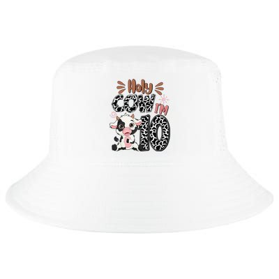 Holy Cow I'm 10 Birthday 10th Cow Farm Animals Bday Cool Comfort Performance Bucket Hat