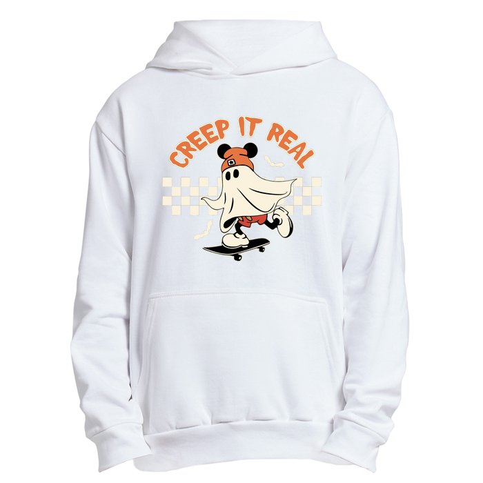 Halloween Creep It Real Ghost Halloween Spooky Urban Pullover Hoodie