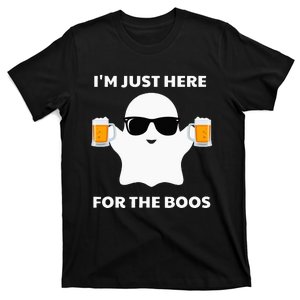 Halloween Costumes Im Just Here For The Boos Beer T-Shirt