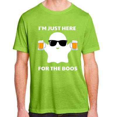 Halloween Costumes IM Just Here For The Boos Beer Adult ChromaSoft Performance T-Shirt