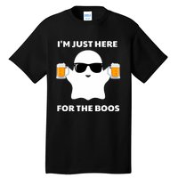 Halloween Costumes IM Just Here For The Boos Beer Tall T-Shirt